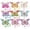 Multicolor, variant on StlyGar 9 Pcs Butterfly Straw Topper for Stanley Cup Straw Tip Covers 10 mm Silicone Reusable Straw Covers Cap Butterfly Straw Protector Cover for Stanley Cup Accessories for Keeping Dust