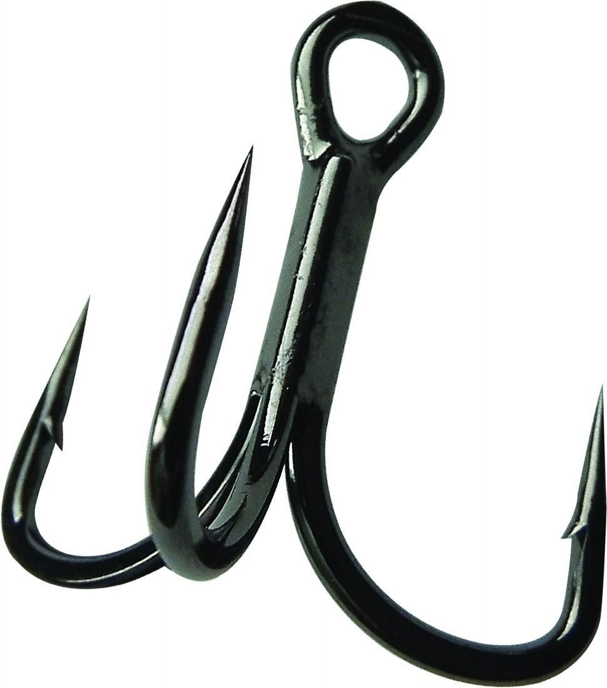 Gamakatsu EWG Treble Hook, Short Shank, Size 4, 6pk