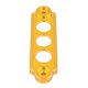 thumbnail image 3 of Bloqueo del soporte de sujeción de la batería de carreras de autos anodizado para HONDA CIVIC / CRX 1988-2000 (dorado), 3 of 5