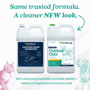 Outdoor Odor Eliminator: Dog Urine Enzyme Cleaner for Yard, Turf, Kennels and Decks (1 Gallon)