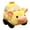 Yellow, variant on 11.8in Taxi Car Plush Toy, Soft Yellow Taxi Stuffed Vehicle, Cuddly Automobile Doll, Decorative Car Pillow for Office or Home, Unique Gift Selection, Red