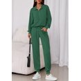 thumbnail image 2 of Conjunto Deportivo PRETTYGARDEN Otoño 2 Piezas Verde Oscuro Talle Grande, 2 of 8