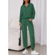 thumbnail image 2 of Conjunto Deportivo PRETTYGARDEN Verde Oscuro XL Sudadera con Cierre y Joggers, 2 of 8