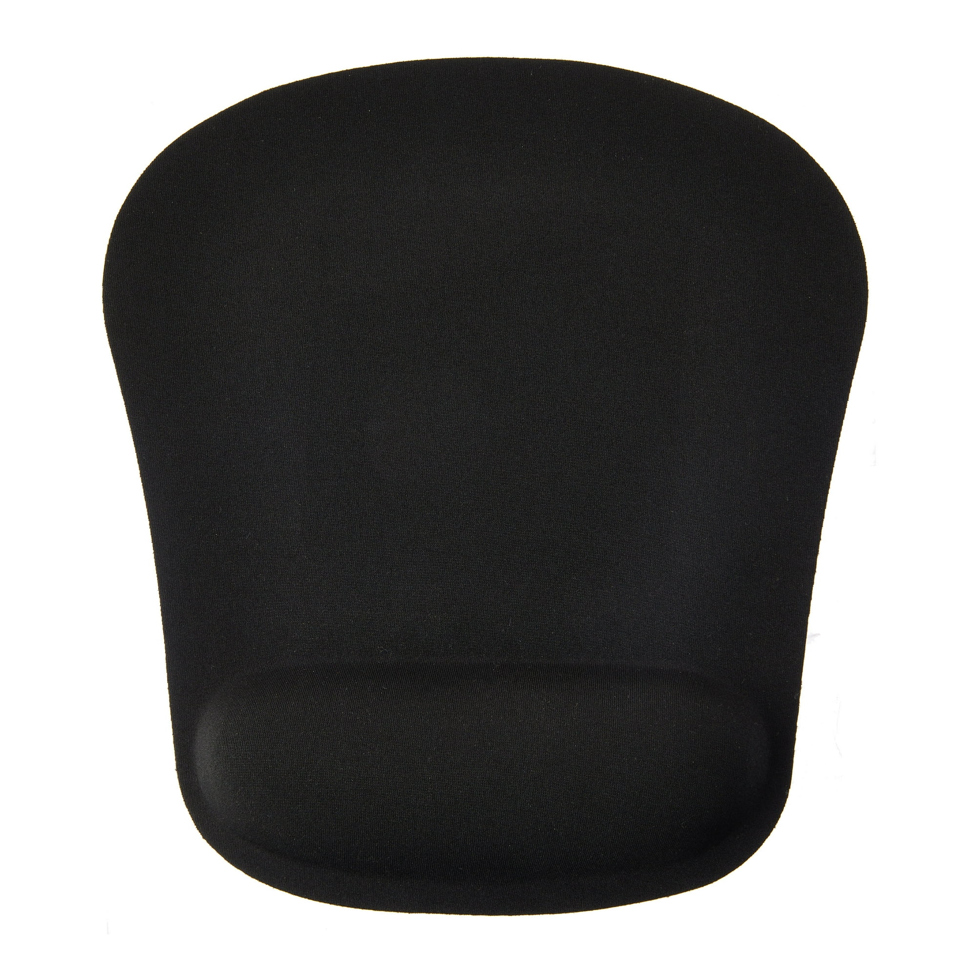 onn. Mouse Pad with Memory Foam Wrist Rest, Black
