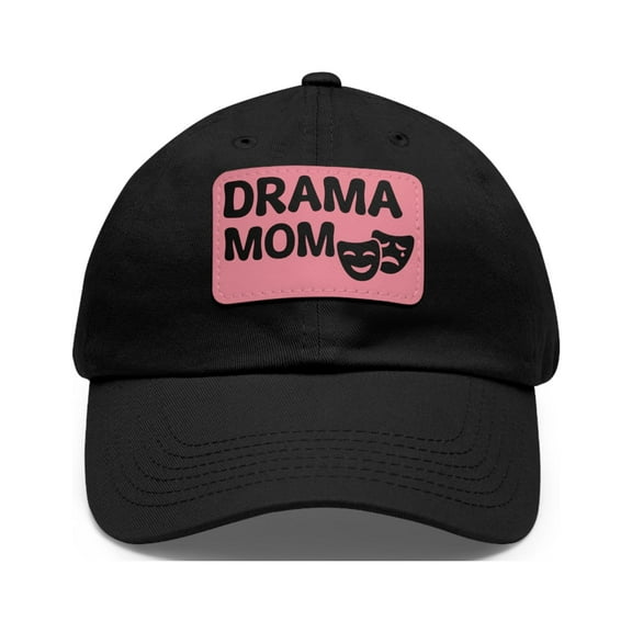 Drama Mom Hat Cap Strap Back Dad Hat With Patch High School College
