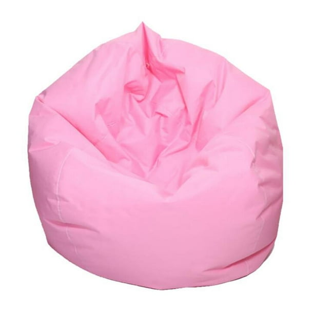 Funda de bolsa de frijoles perfecl Rosado Beanbag Sofa Cover