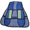 thumbnail image 2 of Chaleco de Seguridad Vial Mexsafe Malla Color Azul Rey, 2 of 5