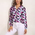 thumbnail image 3 of Abbey Bominable Long Sleeve Blouse Woman Streetwear Casual Shirts Summer Oversize Woman Streetwear Clothing Birthday Present, 3 of 7