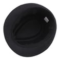 thumbnail image 4 of dgysar Mens Linen Fedora Hat, Wide Brim Sun Hat for Outdoor, Lightweight Breathable Summer Beach Cap with UPF Protection, 4 of 4