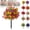 A, variant on Artificial Flowers & UV Resistant with Ground Spike, Outdoor & Indoor Fake Spike Plants for Lawn, Yard, Garden & Home Decoration