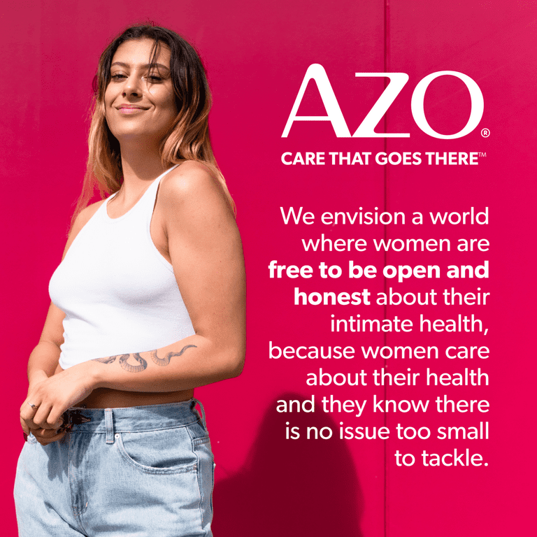AZO Boric Acid Vaginal Suppositories, For Odor Control & Vaginal PH Balance with Boric Acid, 14 Ct