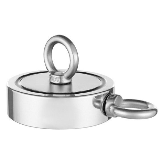 Magnet Fishing Kit 1700 LBS, Heavy Duty Neodymium Fishing Magnet with Rope & Hook