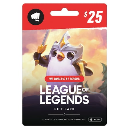 League of Legends $25 Gift Card