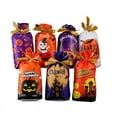 thumbnail image 1 of 50Pcs Halloween Candy Bags Drawstring Design with Halloween Element Patterns Delicate Halloween Gift Wrapping Bags, 1 of 6