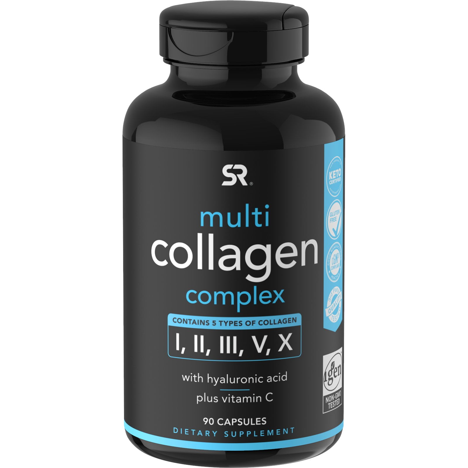 Sports Research Multi Collagen Complex, 90 Capsules