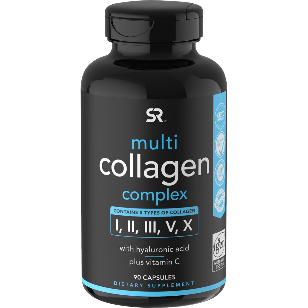 Sports Research Multi Collagen Complex, 90 Capsules