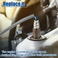 thumbnail image 4 of Unique Bargains Front O2 Oxygen Sensor Fit for Jaguar X-Type 2.0 / 2.5 / 3.0 V6 2001-2009 Black Gray, 4 of 7