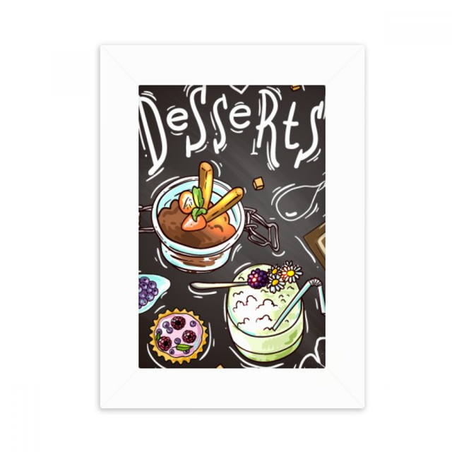Desserts Chocolate Strawberry France Desktop Photo Frame Picture Display Decoration Art Painting