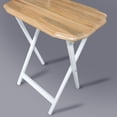thumbnail image 4 of Medallion 2pcs Tray Table Set - Natural/White, 4 of 6