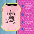 thumbnail image 4 of Doggy Parton, Dog and Cat Clothes Raised on Dolly Pet T-Shirt, Pink, XS, 4 of 13