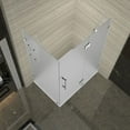 thumbnail image 3 of Aston Sen992f-3532-10 Avalux Gs 35" Wide X 32" Deep X 72" High Frameless Hinged Shower, 3 of 3