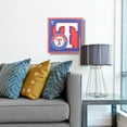 thumbnail image 5 of YTF MLB Texas Rangers 3D Logo Series Wall Art 12x12, 5 of 9