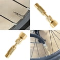 thumbnail image 2 of Brass Air Inflator Adapter, 1/4NPT Tire Inflator Connector for Auto Air Compressors Air Hoses Air Chuck, 2 of 7