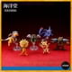 thumbnail image 2 of En existencia KAIYODO Yu-Gi-Oh! Colección de monstruos en 3D Modelo de juguetes Winged Kuriboh Dandylion Ojama Yellow Armed Dragon LV3 Crystal Beast, 2 of 5