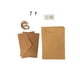 thumbnail image 2 of Inteprter Paquete de 12 sobres Kraft de superficie lisa, papel de carta exquisito, sobres hechos a mano, accesorios de estampado, suministros de papelería cartulina Tipo 14, 2 of 6