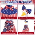 thumbnail image 5 of AuroraX 4th of July Porch Goose Outfit Sets 19 Inch Porch Goose Outfits for Front Porch Goose Statue Garden Seasonal Large Holiday Porch Goose Accessories 19", 5 of 5