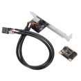 thumbnail image 1 of Mini PCI E Gigabit Ethernet Card 10Mbps 100Mbps 1000Mbps Free Drive RTL8111H TAPDRA Spare Part, 1 of 3