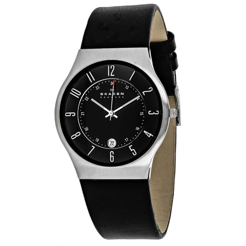 Skagen - Skagen Men's Leather Model 233XXLSLB - 233XXLSLB - Walmart.com - Walmart.com