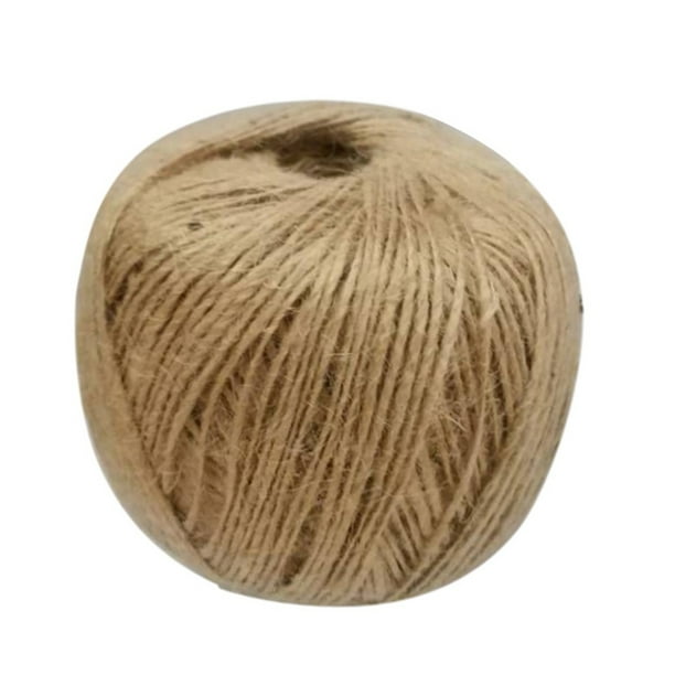 Matoen 1 4mm Natural Jute Twine 100 200 400m Long Brown Twine Rope For Crafts Gift Wrapping Packing Gardening And Wedding Decor Walmart Com Walmart Com