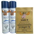thumbnail image 1 of The Pierced Moose Piercing Aftercare Sea Salt Soak & Saline Spray Combo Pack, 1 of 3