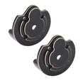 thumbnail image 3 of Cubiertas de portal exterior Jadeshay 2 Piezas Latón Negro 34,5 x 34 mm, 3 of 14