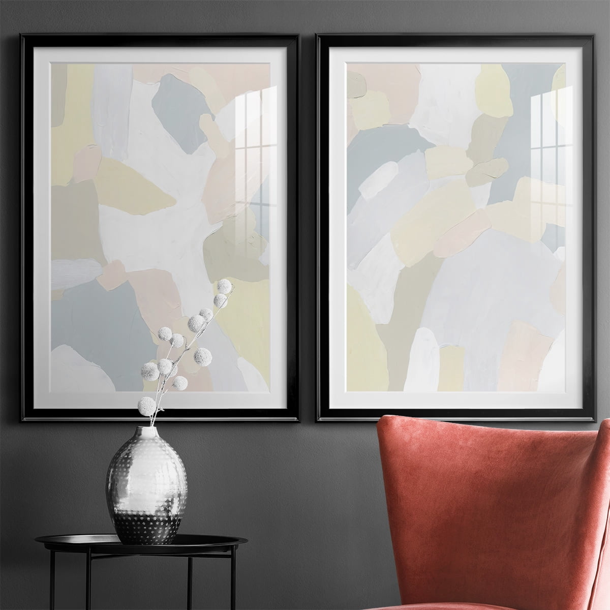 Wexford Home Sweet River I Premium Framed Print, 30.5" x 42.5" - Ready to Hang, Black (Set of 2)