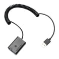 thumbnail image 2 of Juego de Acoplador de batería ficticia NP- Soledad Acoplador de CC USB 5V 2A para A6500 A6300, 2 of 3