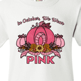 thumbnail image 4 of Inktastic In October We Wear Pink with Ribbon and Pink Pumpkins Youth T-Shirt, 4 of 5