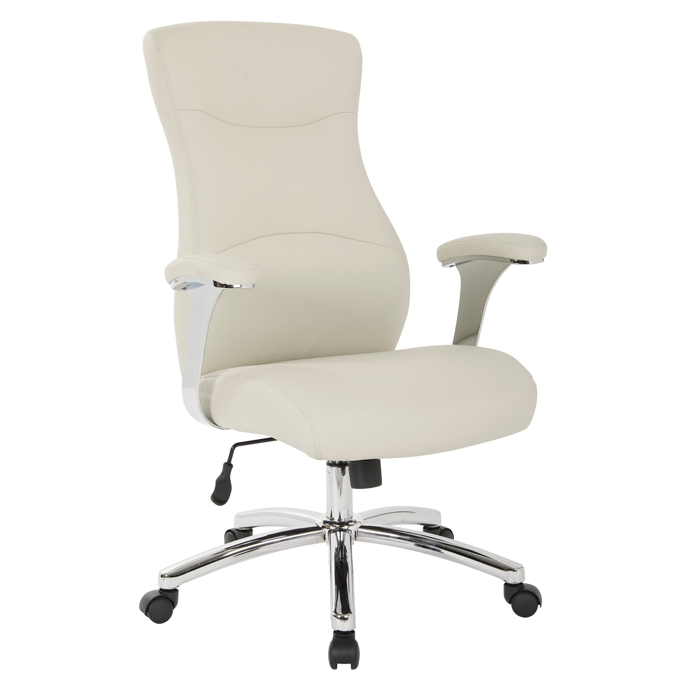 High Back Faux Leather Chair