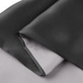 thumbnail image 5 of Unique Bargains Envelope Closure Soft and Durable Silk Pillowcase Black Queen, 5 of 6