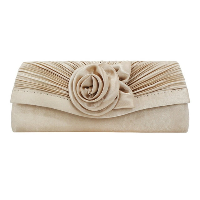 Qarigey Práctico y duradero bolso con cierre para mujer, para salidas nocturnas o eventos diurnos. Bolsas de mensajero y de hombro albaricoque 1