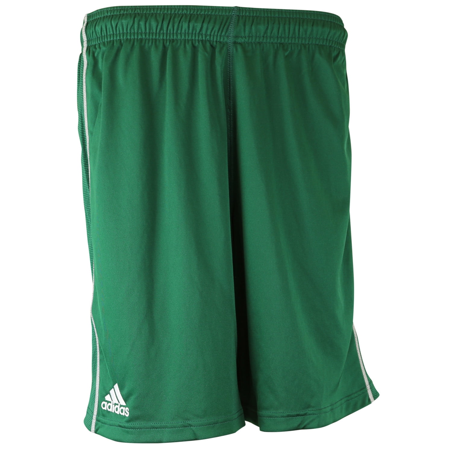 Adidas Men's Dark Green / White Utility Shorts Without Pockets M