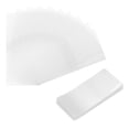 thumbnail image 1 of Uxcell 100Pcs Banda de Encogimiento Perforada Clara, 82x40mm Envoltura de Calor para Botellas y Tarros que se Ajusta a un Diámetro de Tapa de 47-51mm, Sello para Tarros de Botellas de Tubo de Goteo, 1 of 7