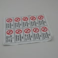 thumbnail image 4 of 10PCS/Set No Smoking In This Vehicle Stickers Signs Vinyl Waring Mark Safety Decal Cars Taxi Auto Styling, 4 of 7