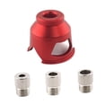 thumbnail image 3 of Kit de guía de espiga para taladro de orificio recto, herramienta de carpintería para bricolaje, reemplazo de guía de taladro autocentrante para Rojo, 3 of 8