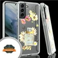 thumbnail image 3 of Xpression Case for LG K53, LG K52 Clear Fashion IMD Pattern Design Hard Back PC Hybrid Bumper TPU Soft Rubber Silicone Ultra Slim Phone Cover [Perfume Floral], 3 of 9