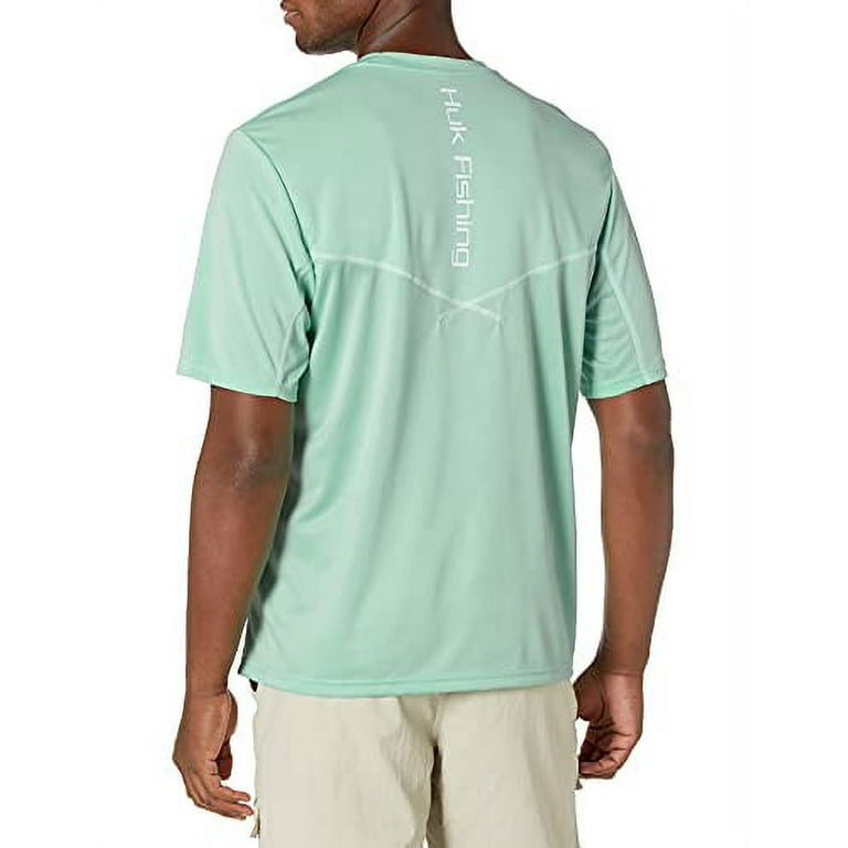 Huk Performance Fishing Icon x Short Sleeve - Mens Lichen Small H1200267-333-S