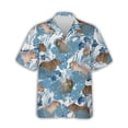 thumbnail image 3 of 2024 Camisetas gráficas de capibara kawaii para hombres, ropa con estampado 3D, camisa hawaiana de playa, manga corta, Y2k, lindas blusas para niños con solapa, 3 of 5