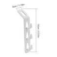 thumbnail image 3 of Home Textile Storage Wardrobe Organizer - Hanger Connector Hook 4PCS Hook for Cascading Hangers Space Saving Heavy Duty Closet Organizer 4PCS, 3 of 8