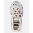 thumbnail image 4 of Wonder Nation Toddler Girls Canvas Skate Sneakers, 4 of 6
